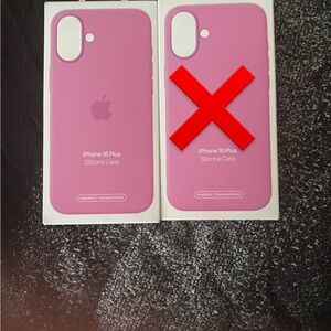 Apple Pink Silicone iPhone Case Dual-Camera
